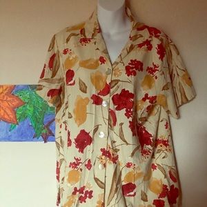 Fall Flowers 2 piece